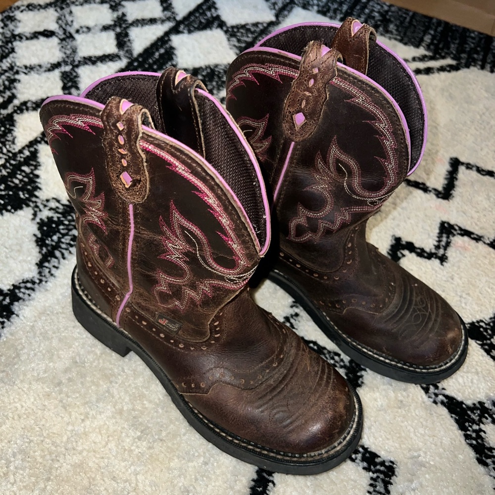 Justin western boots